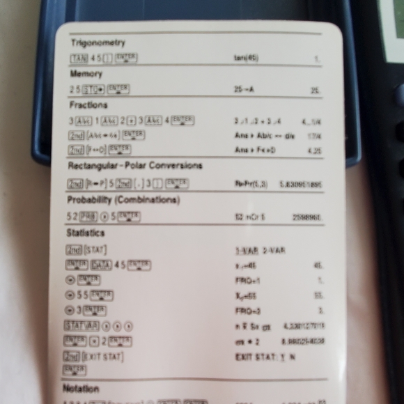 Texas Instruments TI-30X IIS 2-Line Scientific Calculator - Picture 4 of 6